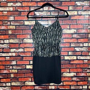 5 for $25🔥Medium Juniors Papaya Peplum Dress